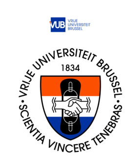 VUB Logo T-shirt 2020 wit