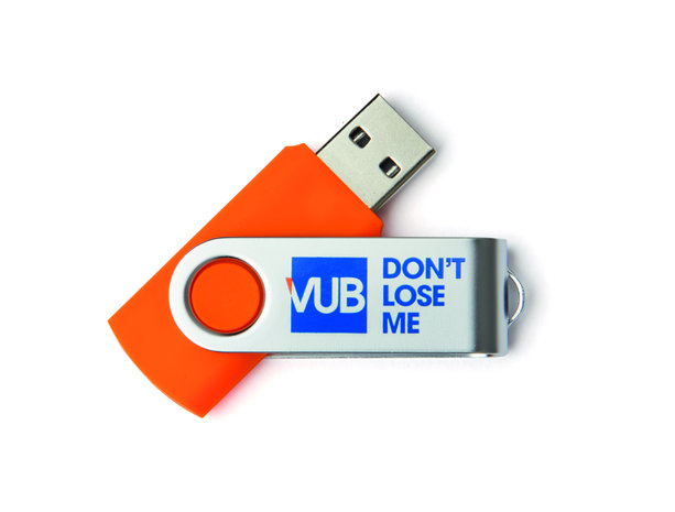 USB stick 8GB oranje don't lose me