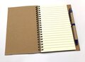 Notebook blue with pen